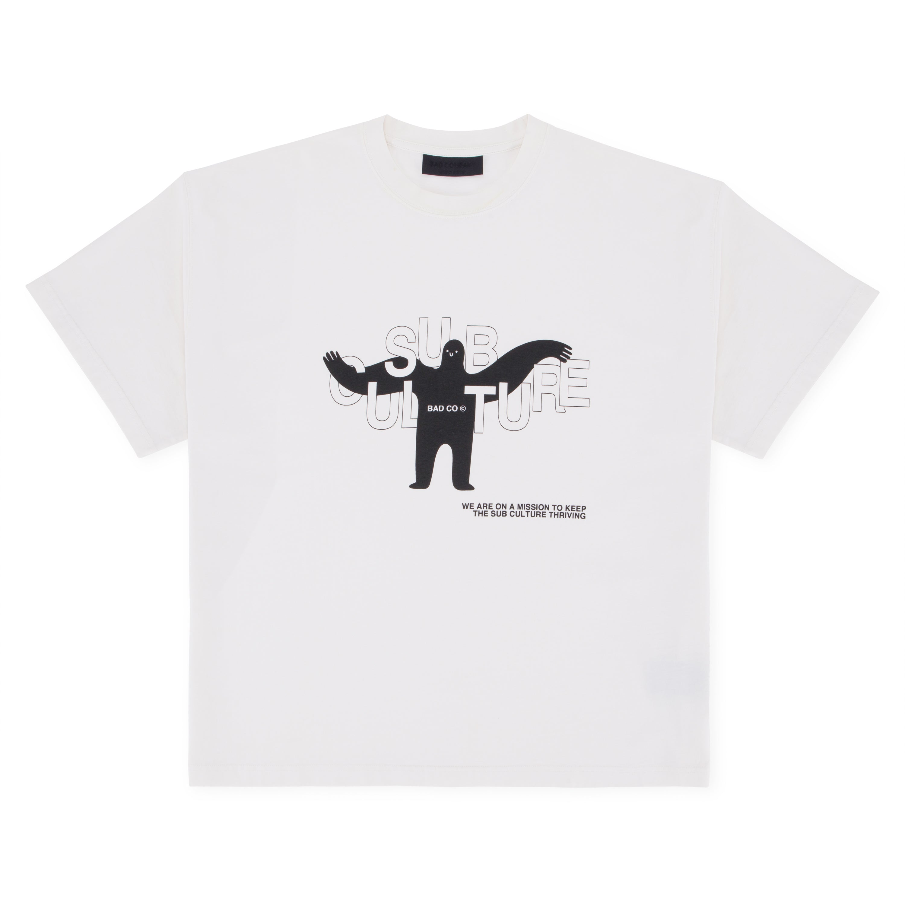 "Sub-Culture" T-shirt - White