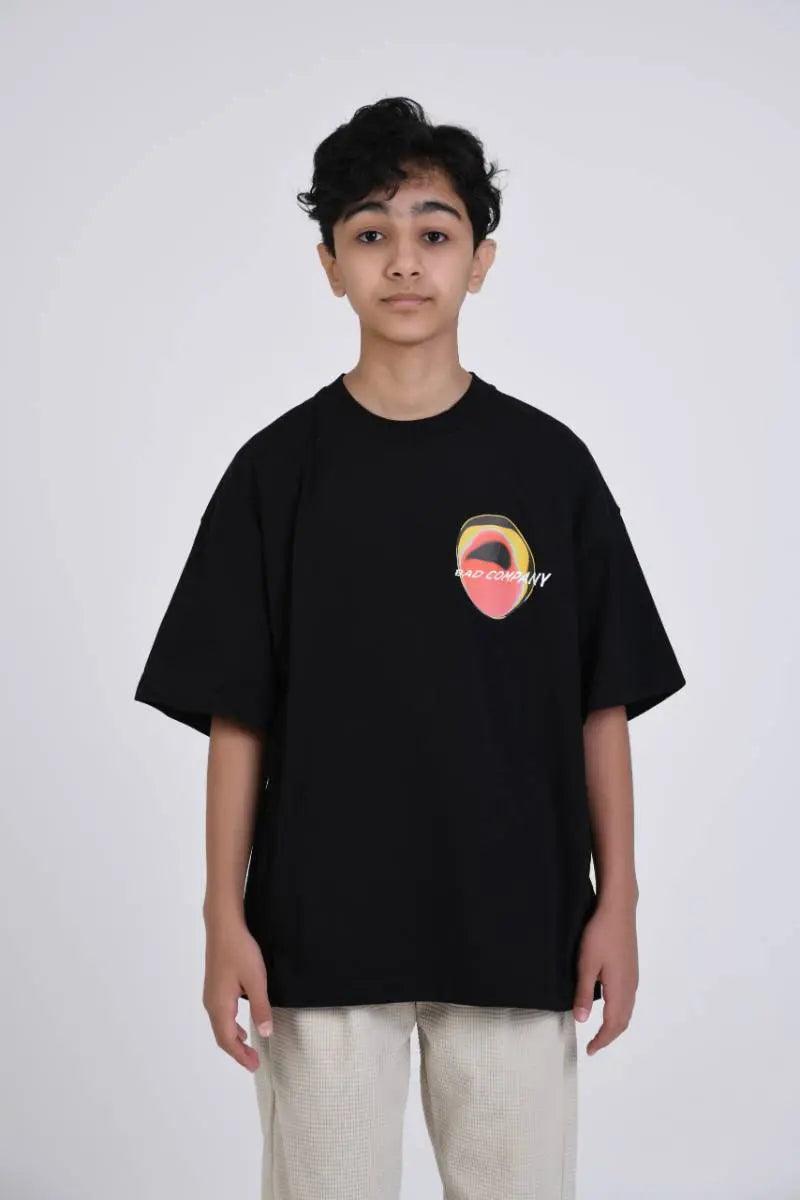 BAD STATEMENT T-shirt Black KIDS badcompany12