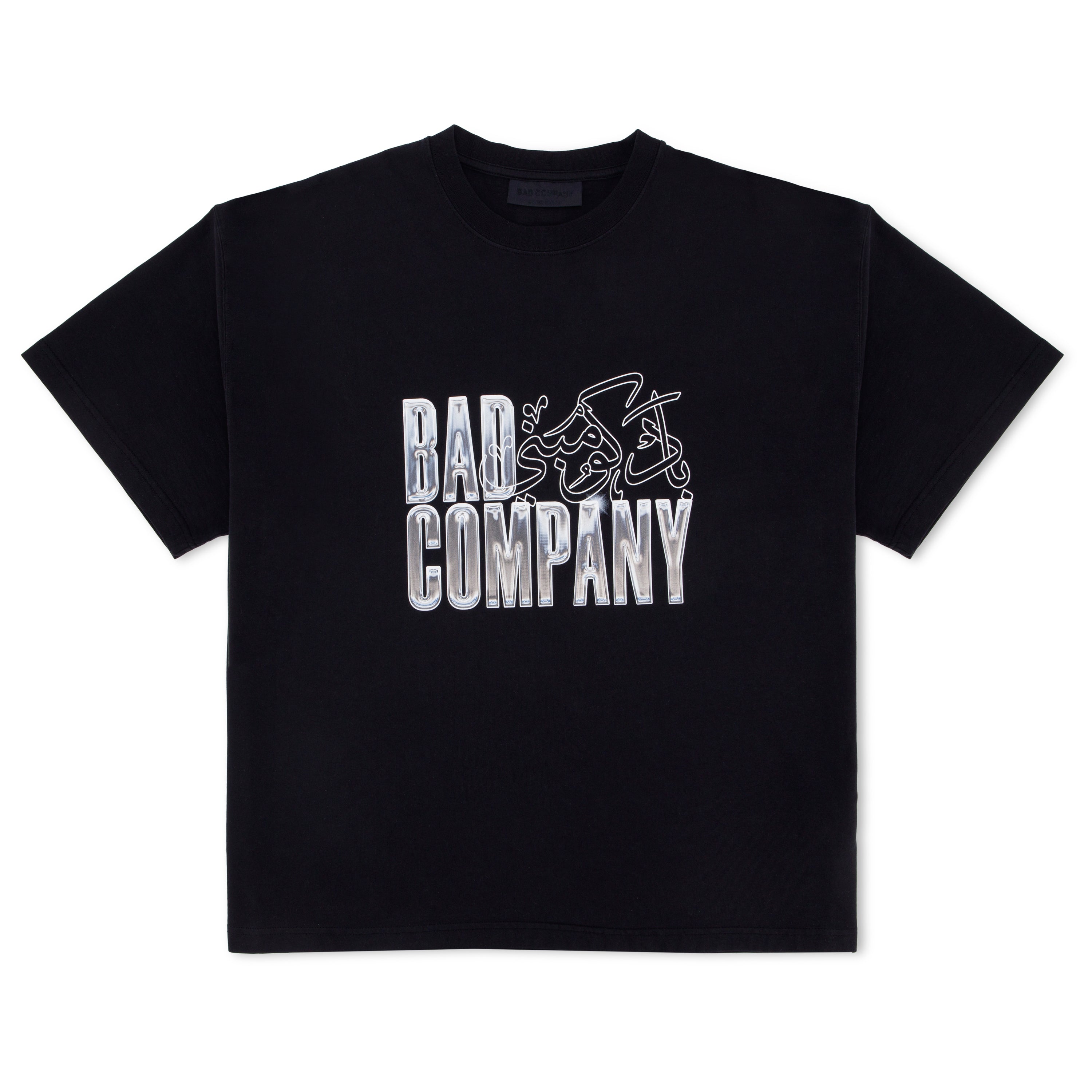 "Bad Company Chrome" T-shirt - Black