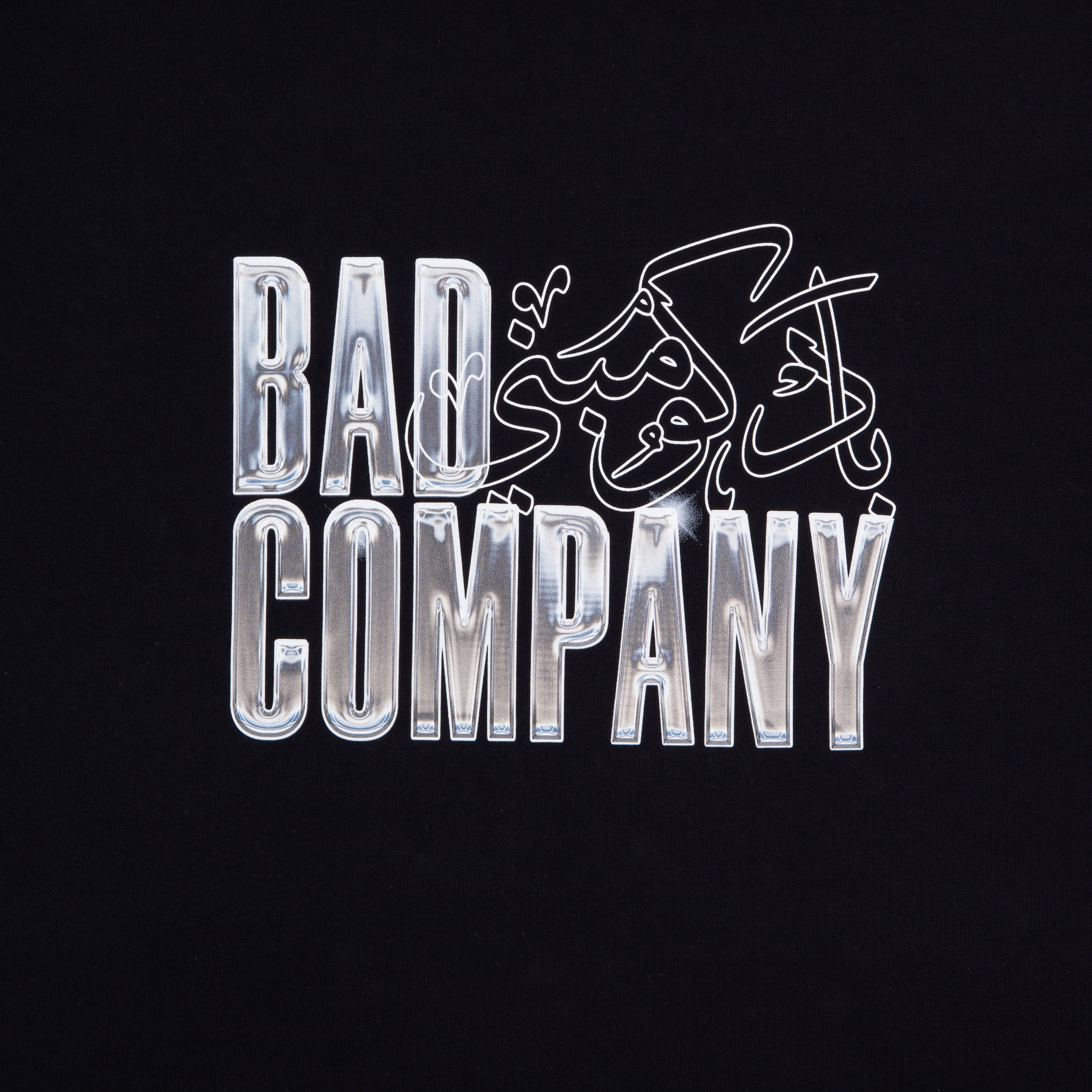 "Bad Company Chrome" T-shirt - Black