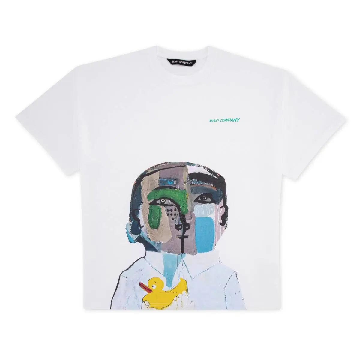 DUCKY TEE  White KIDS badcompany12