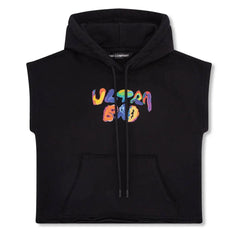 ULTRA BAD Sleeveless Hoodie Black KIDS badcompany12