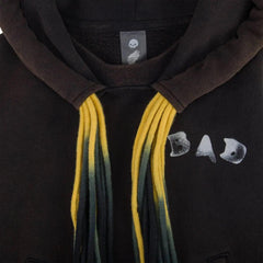 MULTI CORD-BAD HOODIE - WASHED BLACK - KIDS badcompany12