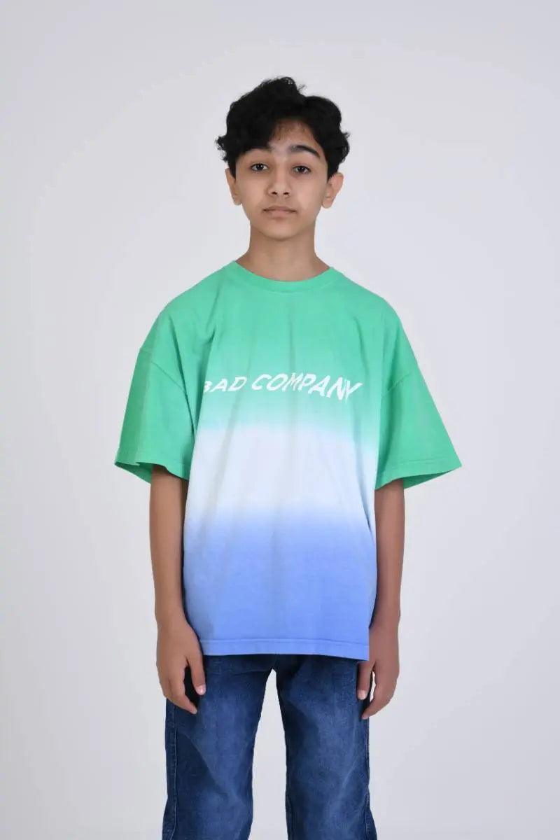 BAD STATEMENT T-shirt Gradient KIDS badcompany12