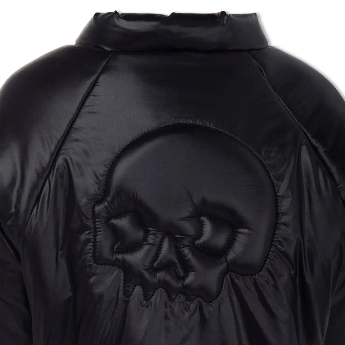 SKULL Puffer Kids Jacket - Black badcompany12