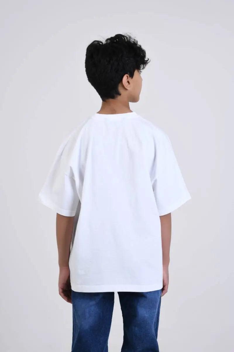 BAD STATEMENT T-shirt White KIDS badcompany12