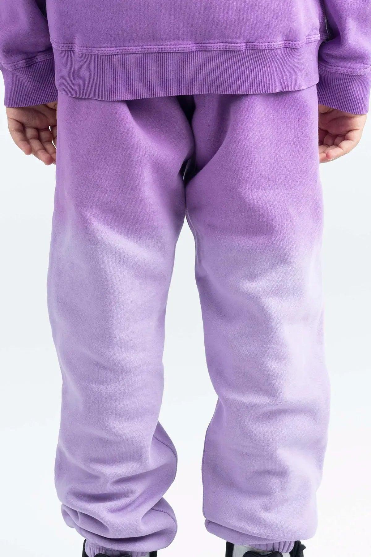 PURPLE BAD GRADIENT SWEATPANTS – KIDS badcompany12