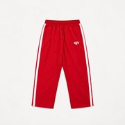 BAD COMPANY NYLON TRACK RED PANTS