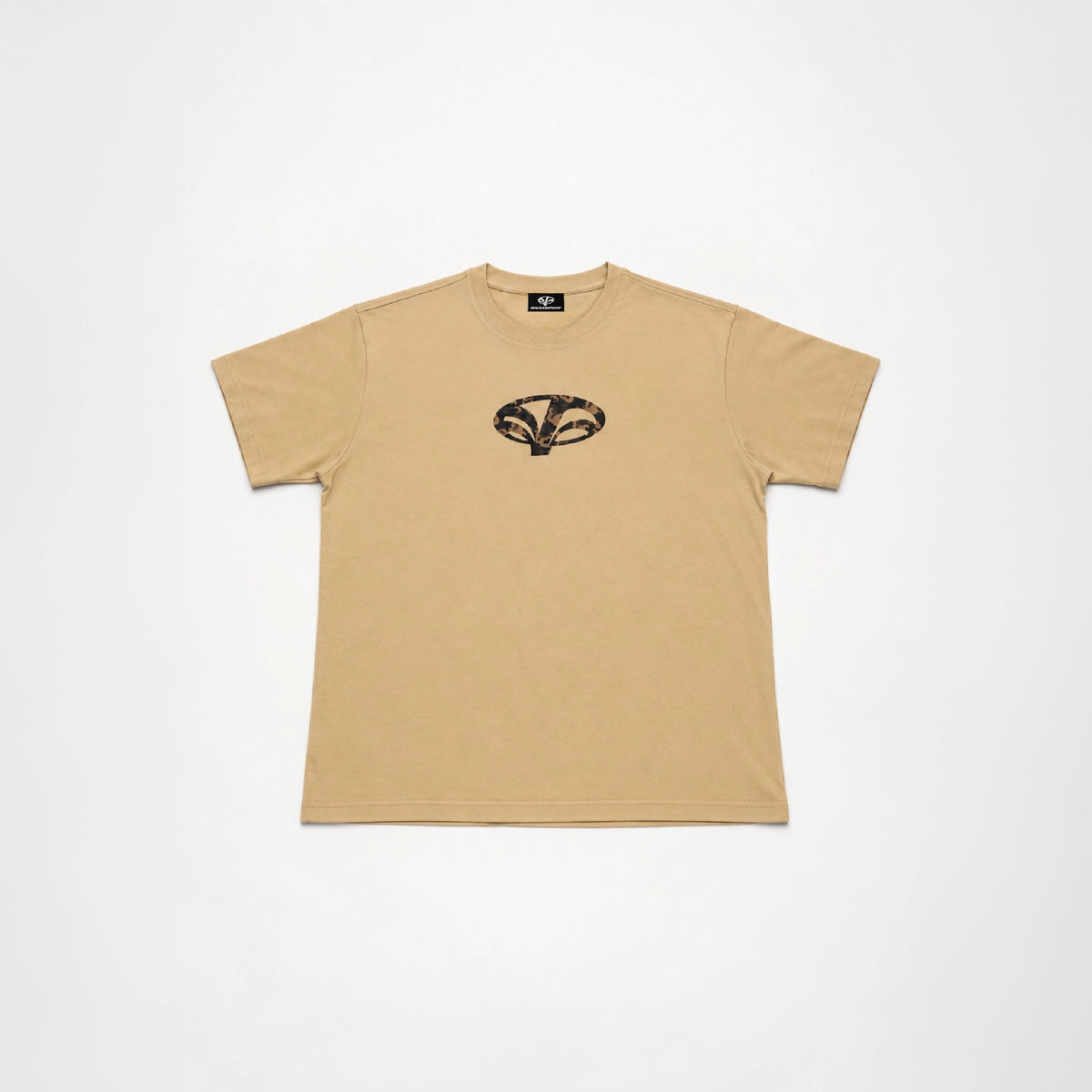 CAMO LOGO CREAM T-SHIRT