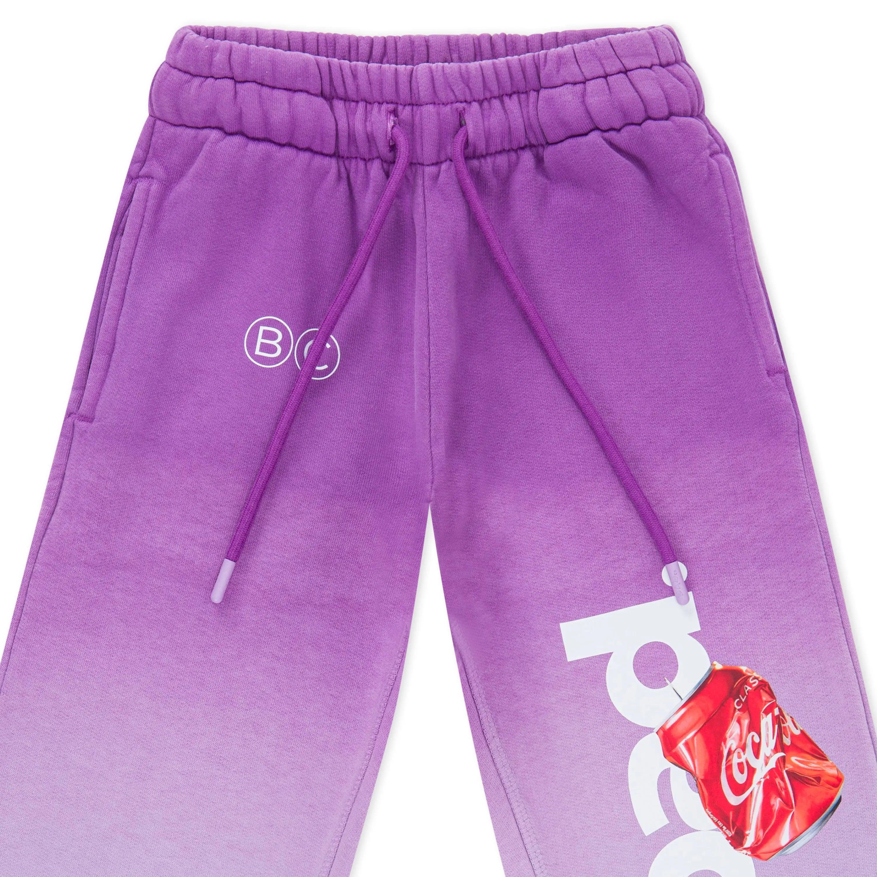 PURPLE BAD GRADIENT SWEATPANTS – KIDS badcompany12