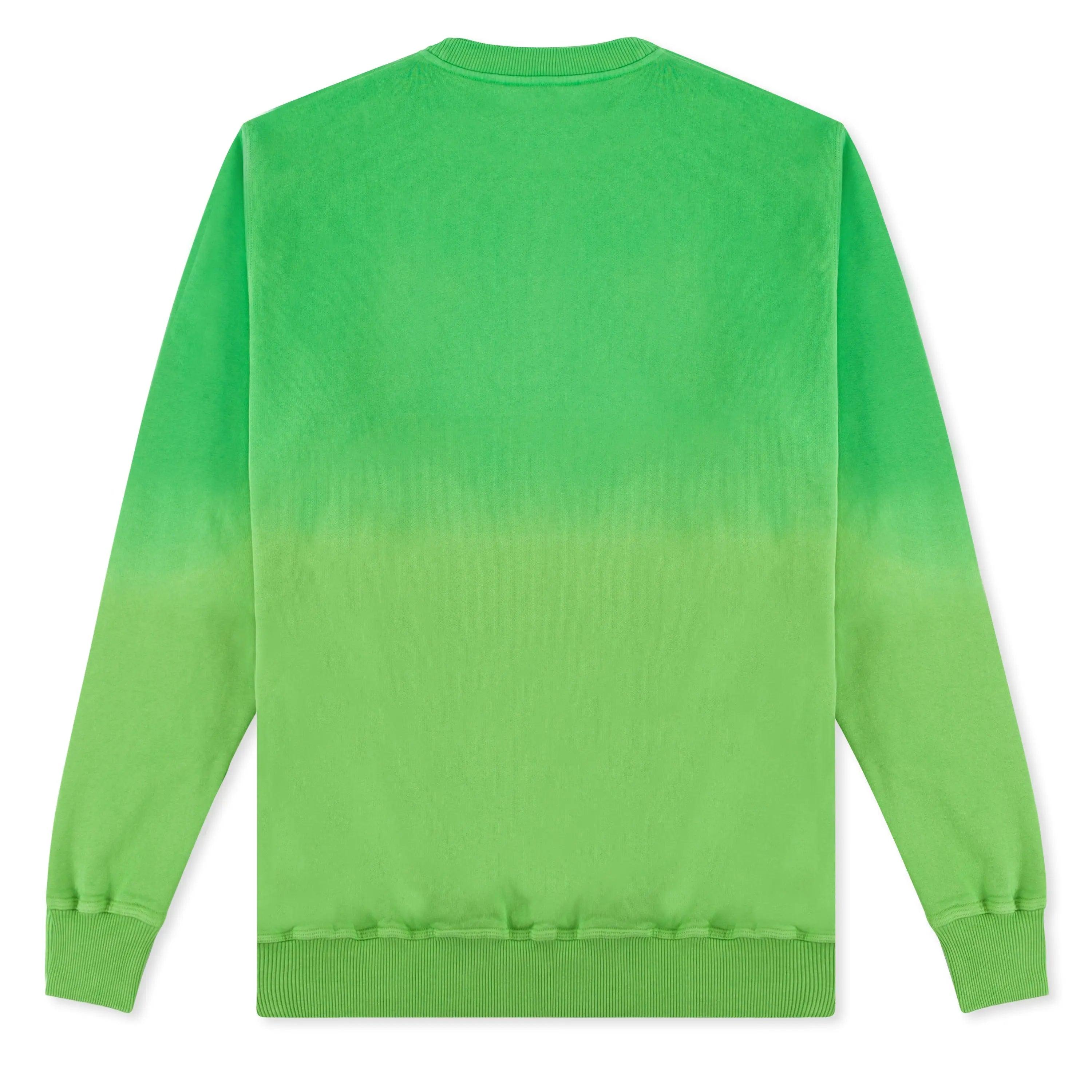 GREEN BAD GRADIENT SWEATSHIRT badcompany12