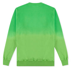 GREEN BAD GRADIENT SWEATSHIRT badcompany12