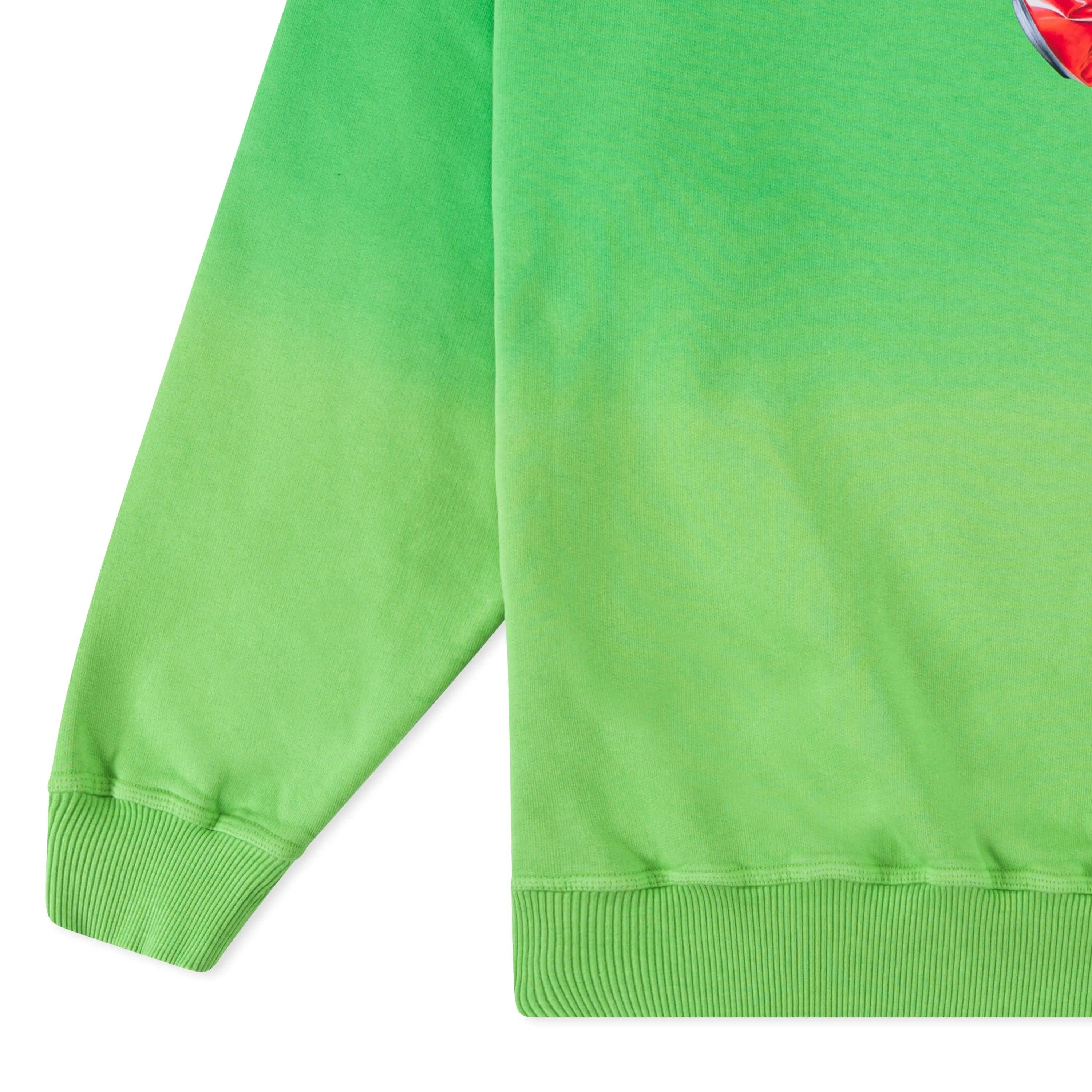 GREEN BAD GRADIENT SWEATSHIRT badcompany12