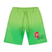 BAD Gradient Shorts Green - Bad Company