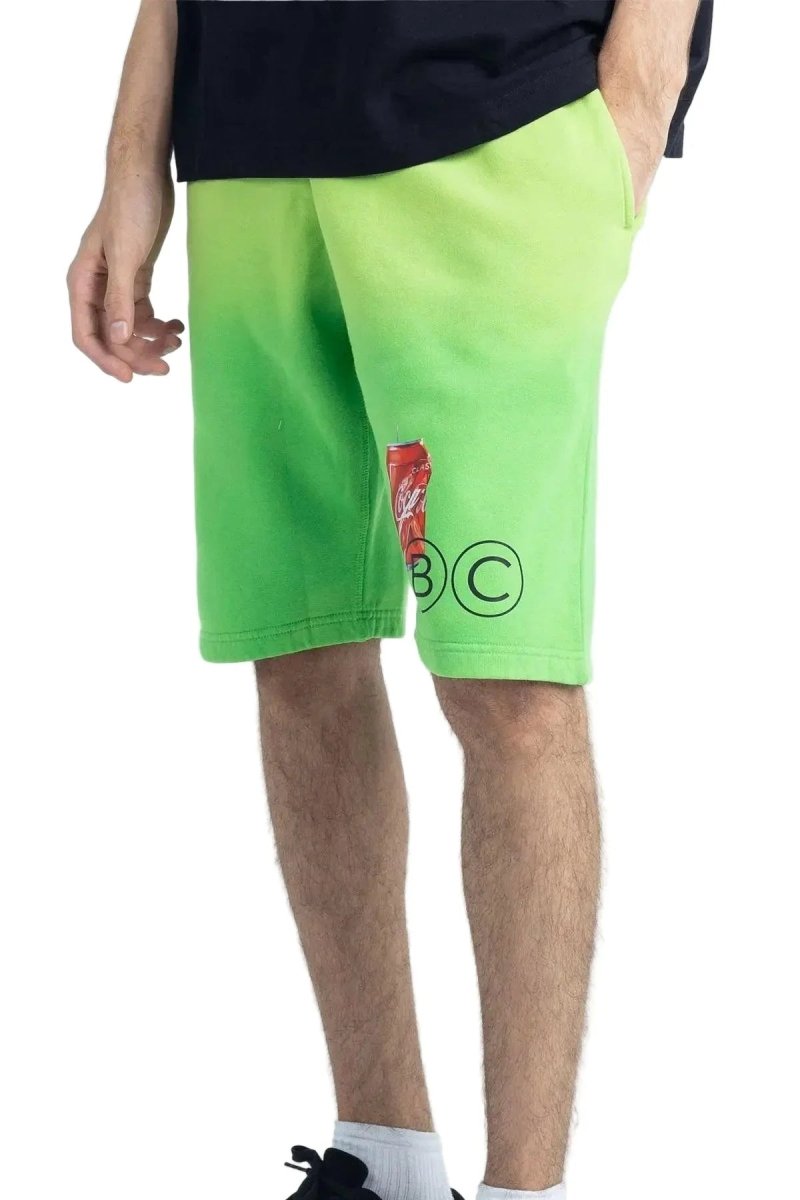 BAD Gradient Shorts Green - Bad Company