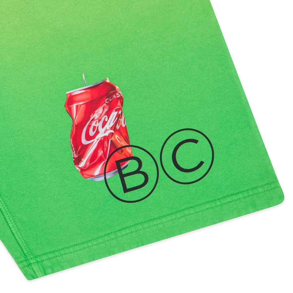 BAD Gradient Shorts Green - Bad Company