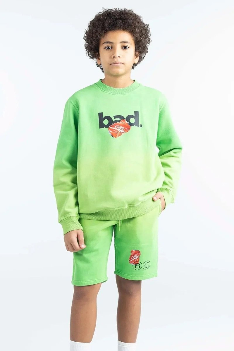 BAD Gradient Shorts Green - Kids - Bad Company