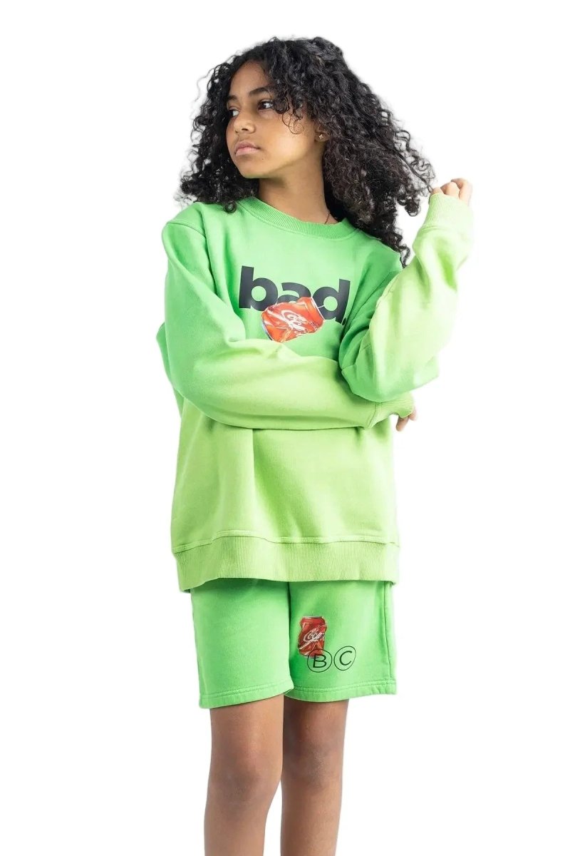 BAD Gradient Shorts Green - Kids - Bad Company