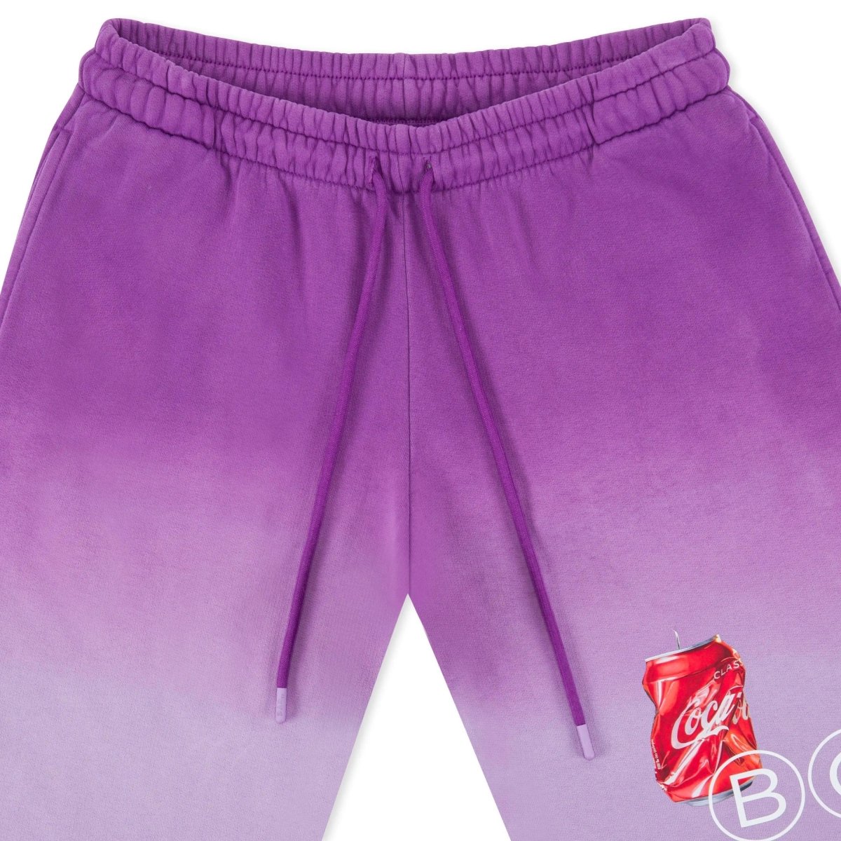 BAD" Gradient Shorts Purple - Bad Company