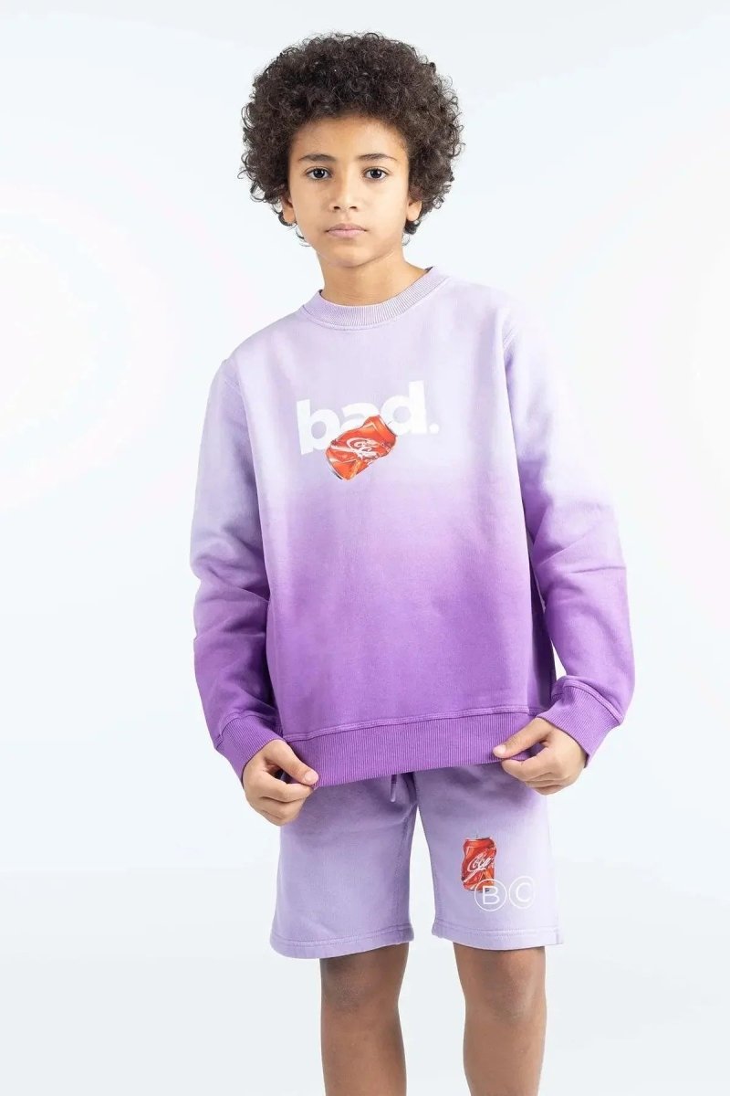BAD Gradient Shorts Purple - Kids - Bad Company