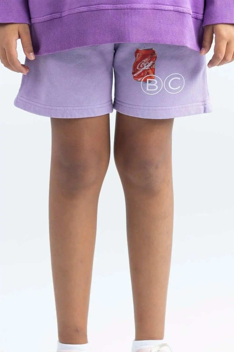 BAD Gradient Shorts Purple - Kids - Bad Company