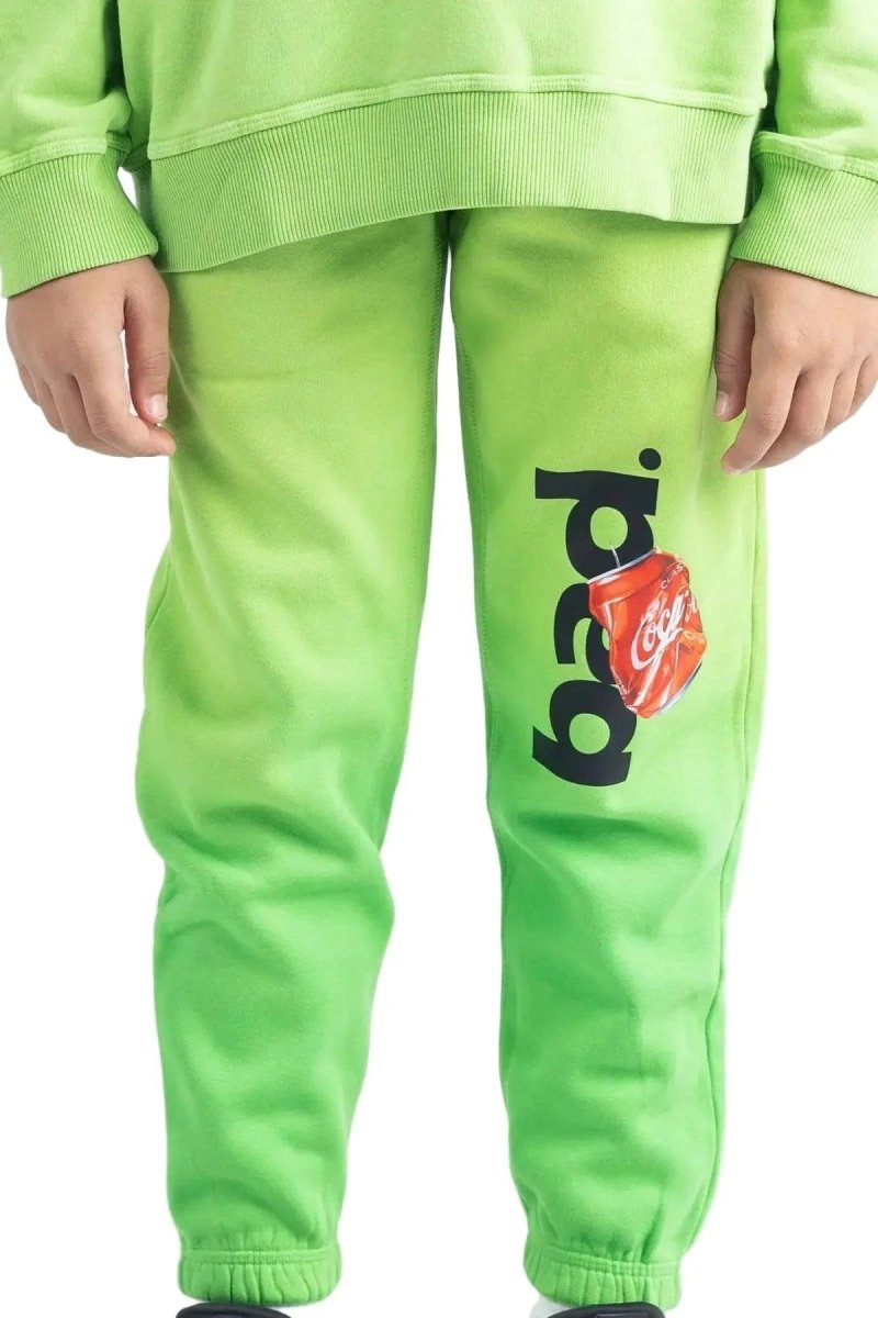 BAD Gradient Sweatpants Green - Kids - Bad Company