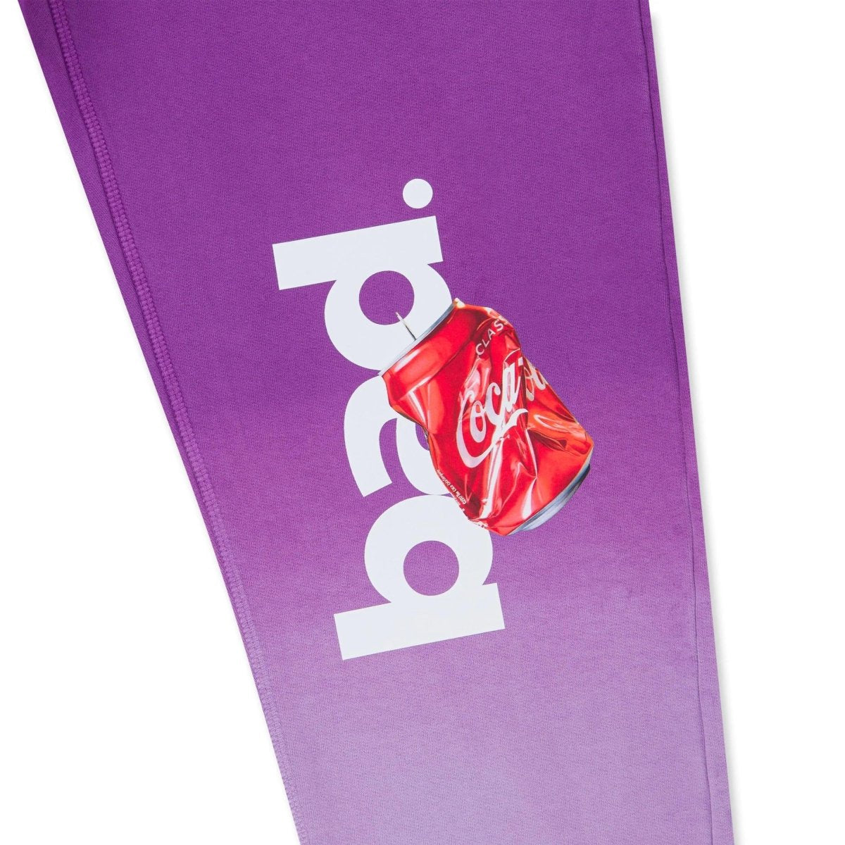 BAD" Gradient Sweatpants Purple - Bad Company