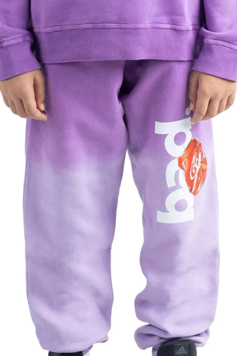 BAD Gradient Sweatpants Purple - Kids - Bad Company