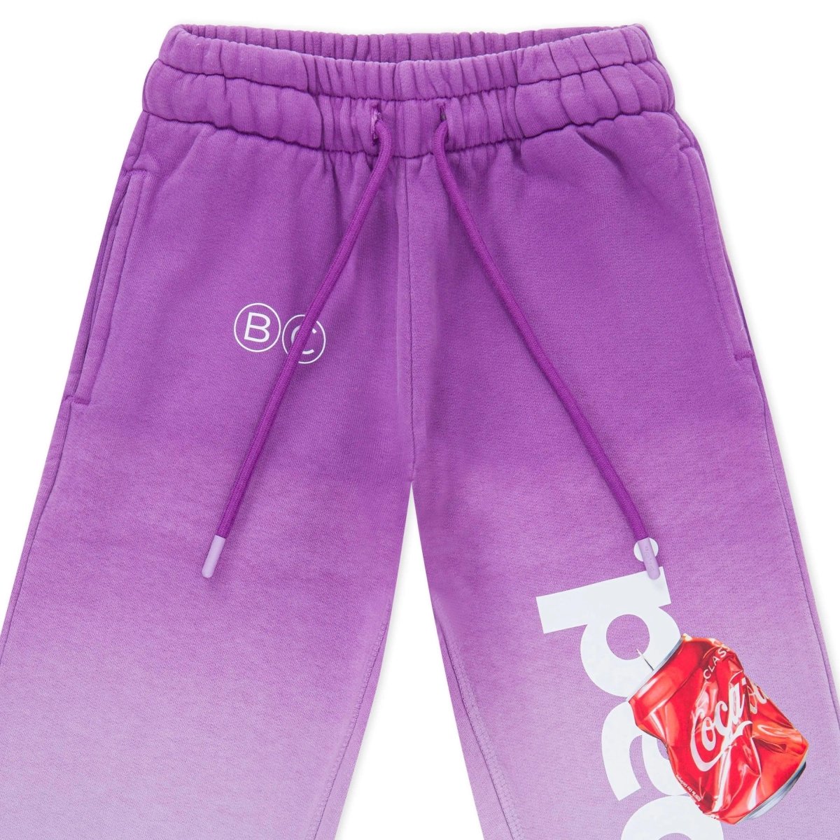 BAD Gradient Sweatpants Purple - Kids - Bad Company