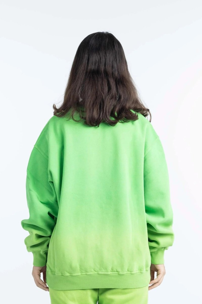 BAD Gradient Sweatshirt Green - Bad Company
