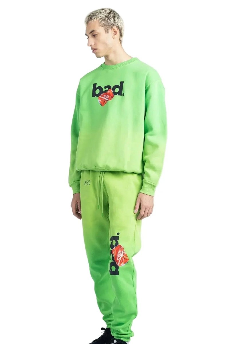BAD Gradient Sweatshirt Green - Bad Company