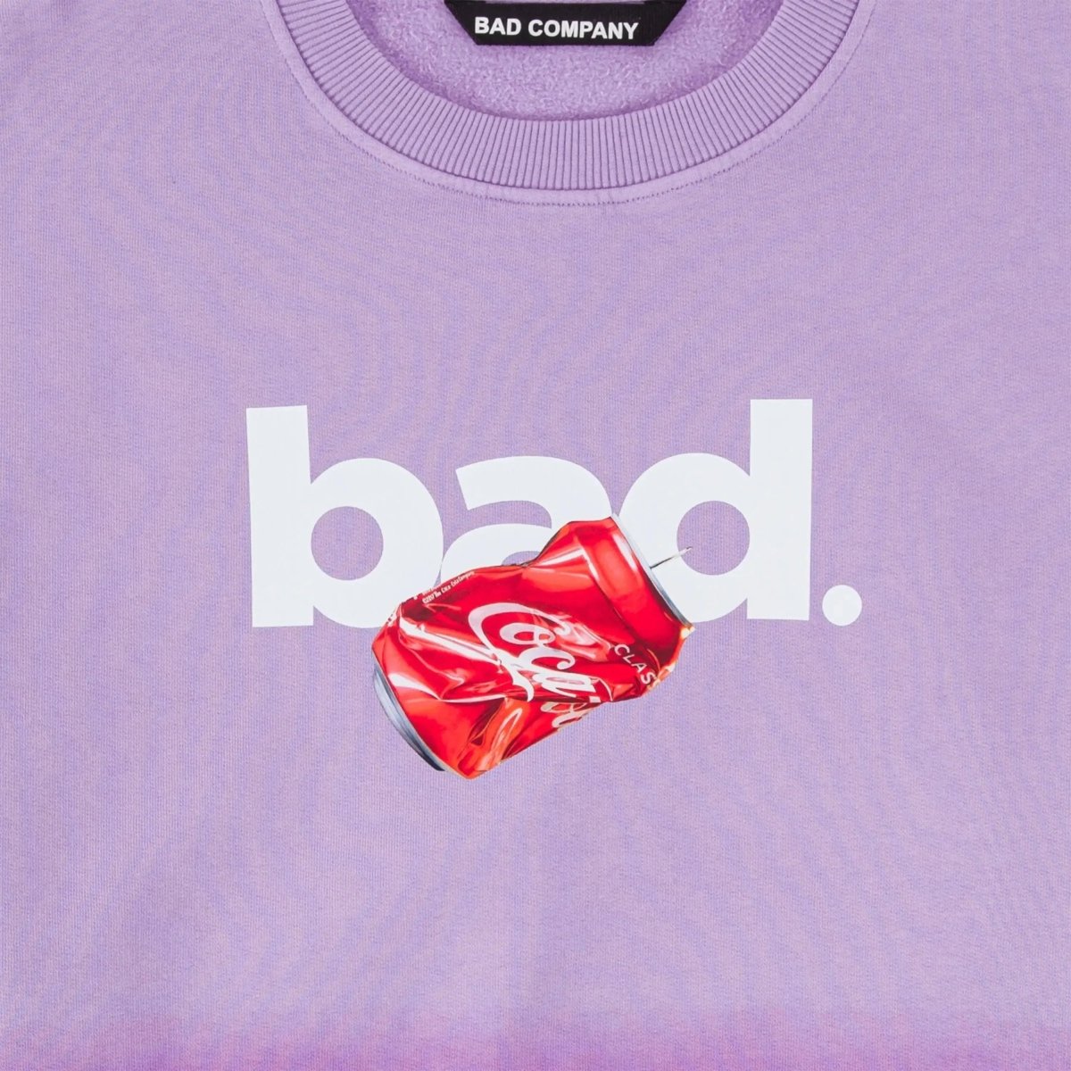 BAD Gradient Sweatshirt Purple - Bad Company