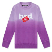 BAD Gradient Sweatshirt Purple - Kids - Bad Company