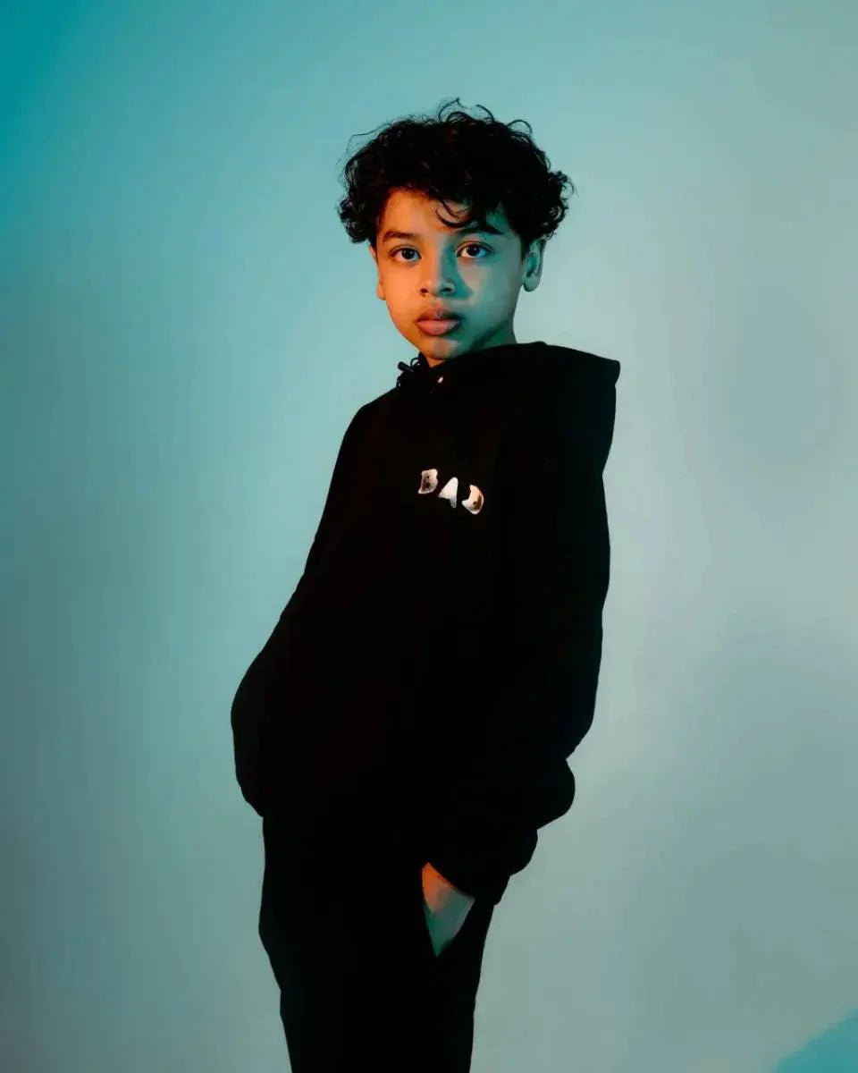 BAD Hoodie Black - Kids - Bad Company