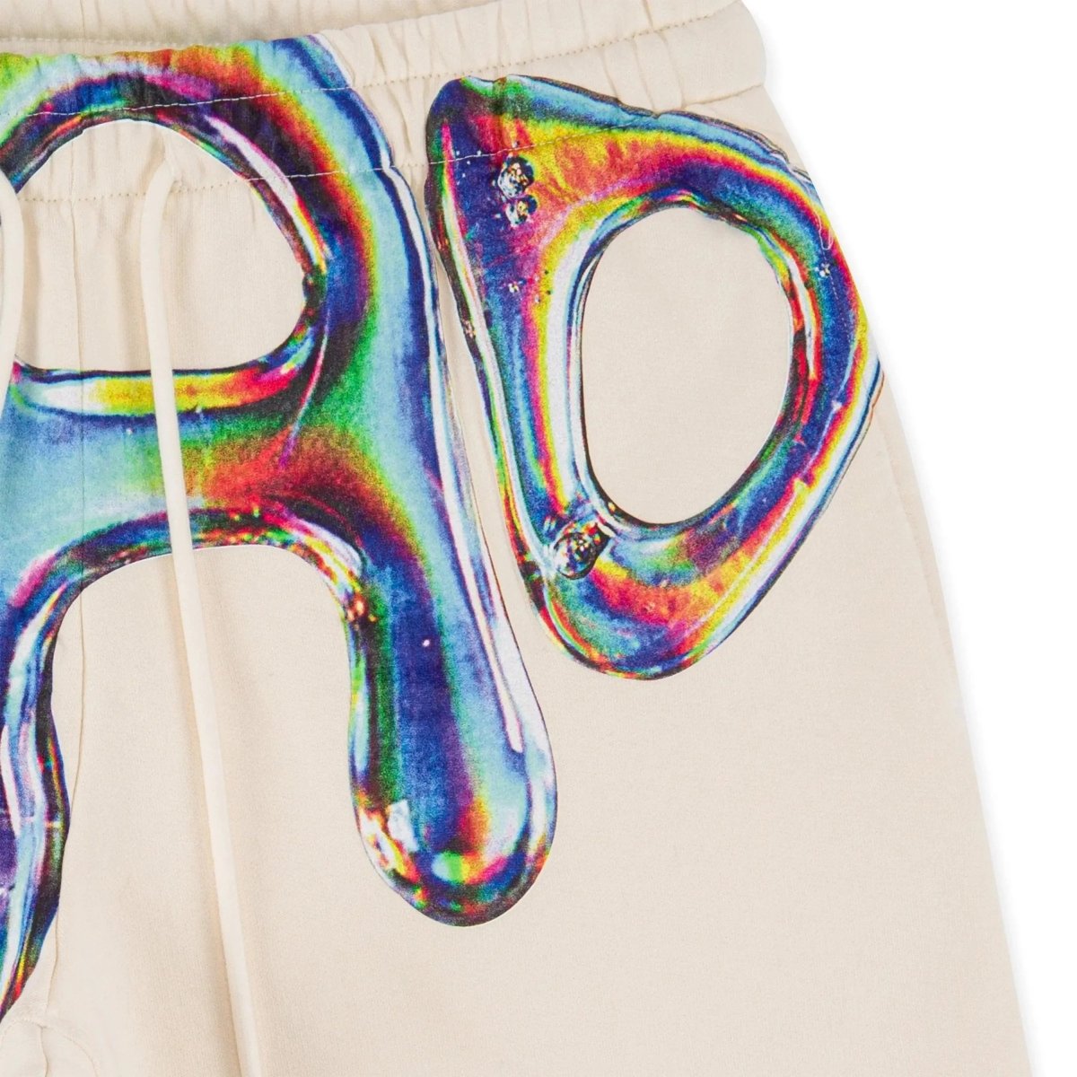 BAD IN DIMENSIONS Shorts Cream - Bad Company