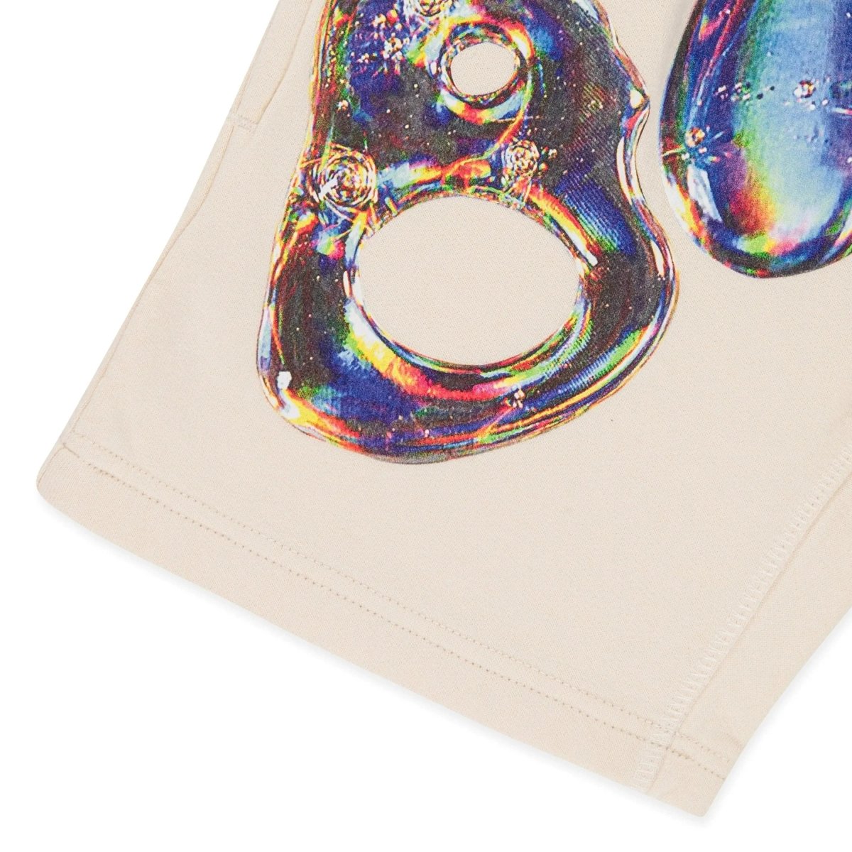 "BAD IN DIMENSIONS" Shorts Cream - Kids - Bad Company