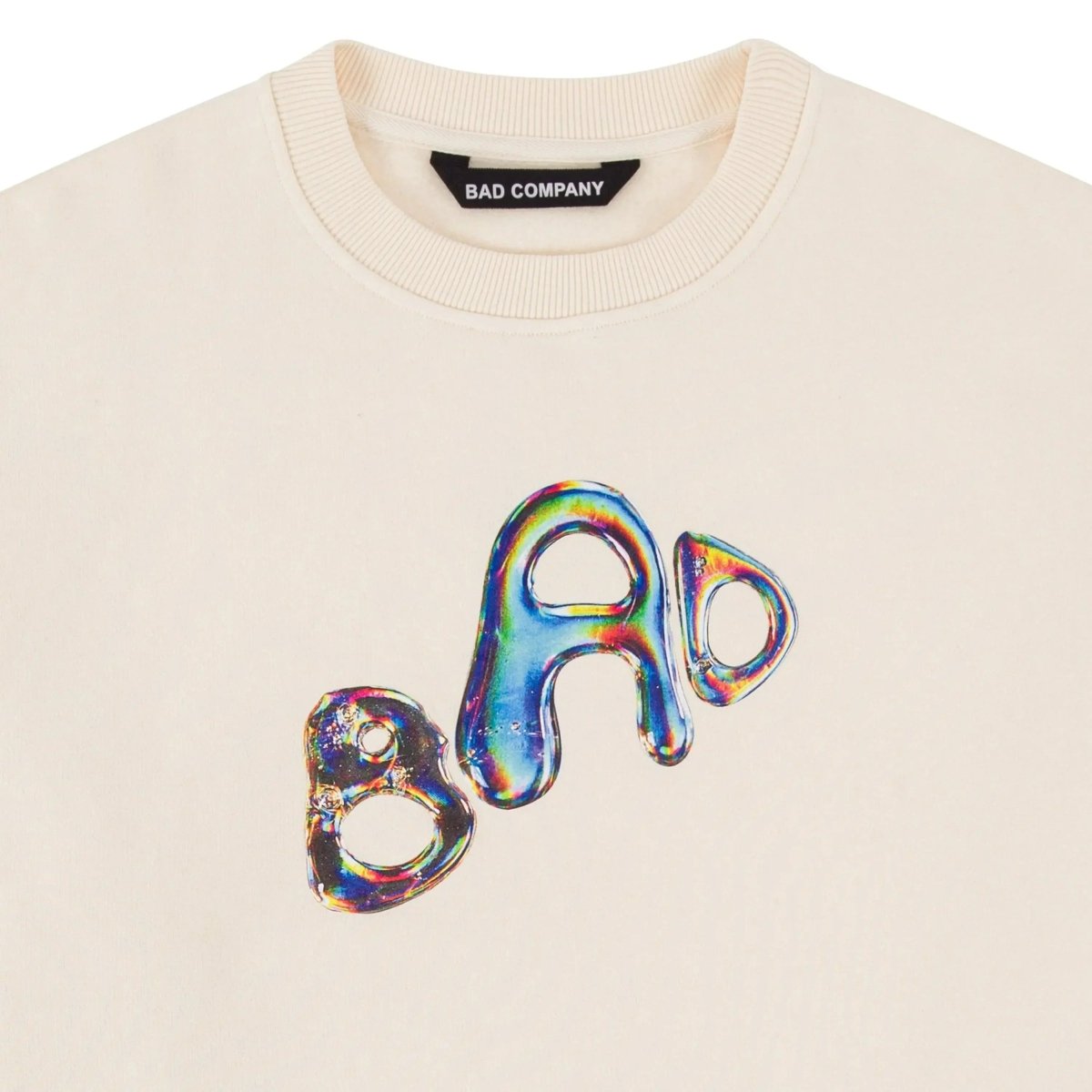 BAD IN DIMENSIONS Sweatshirt Cream - Bad Company