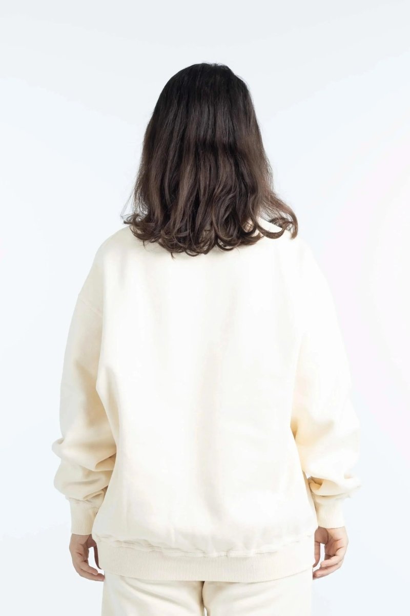 BAD IN DIMENSIONS Sweatshirt Cream - Bad Company