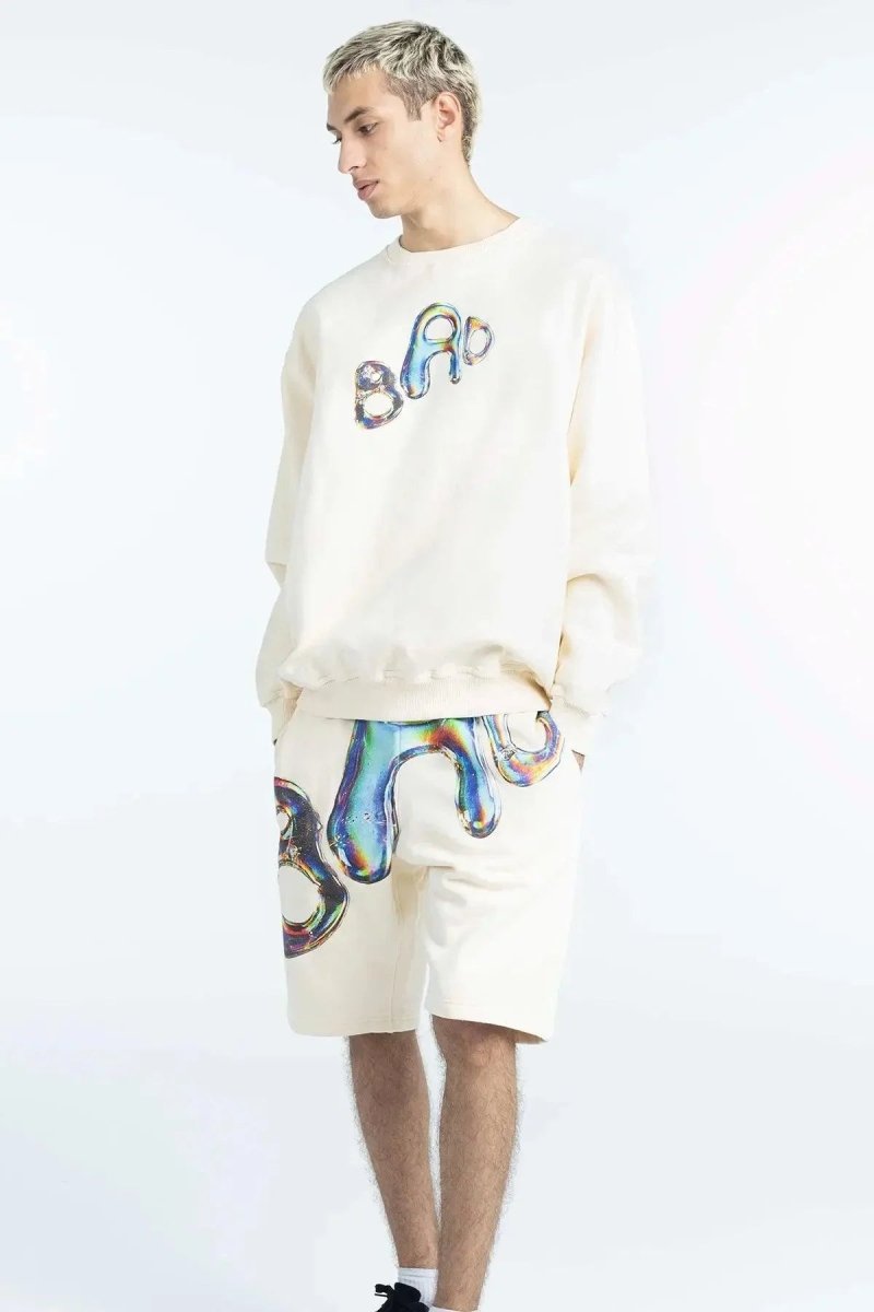 BAD IN DIMENSIONS Sweatshirt Cream - Bad Company