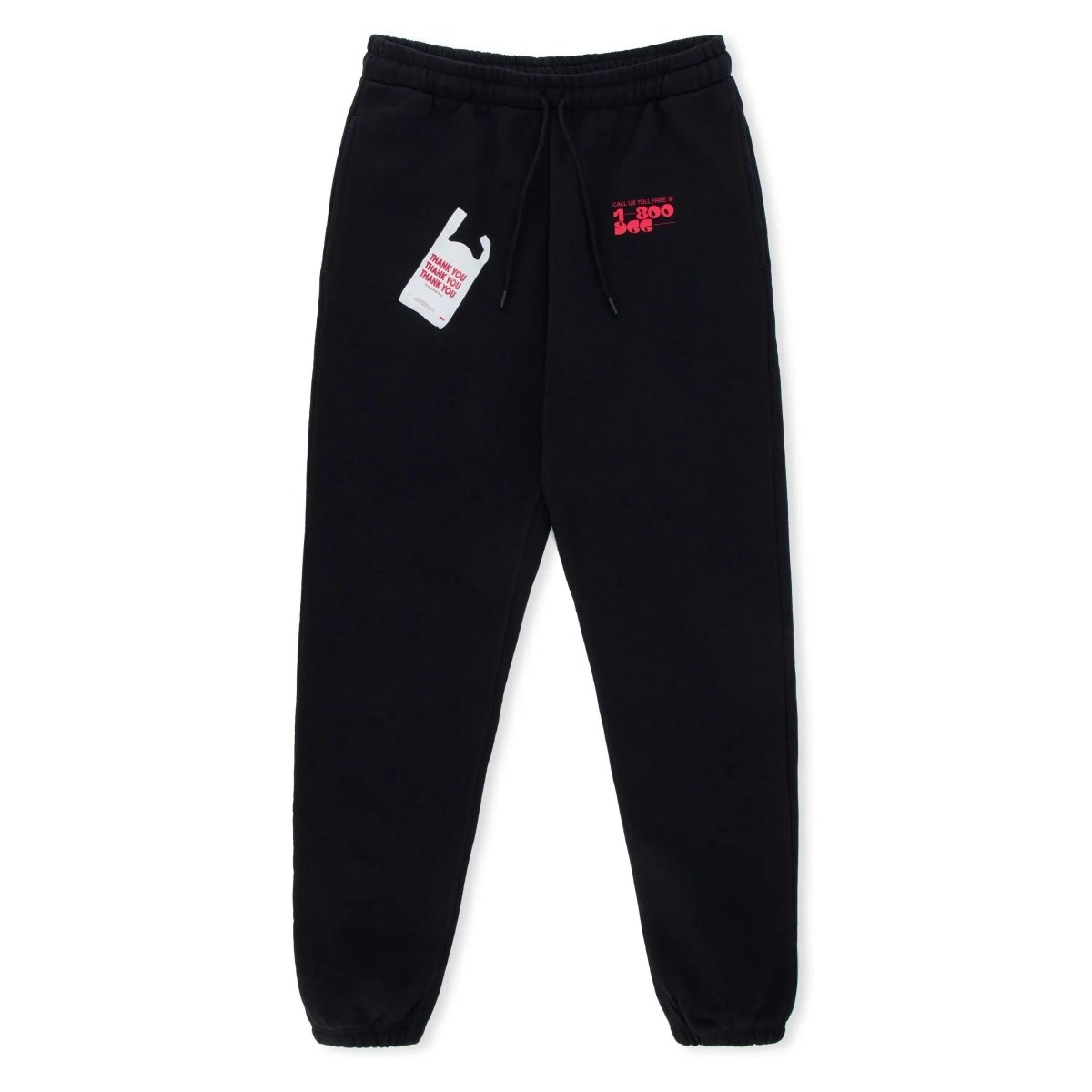 "BAD SHOPPING" Sweatpants - Black - Bad Company