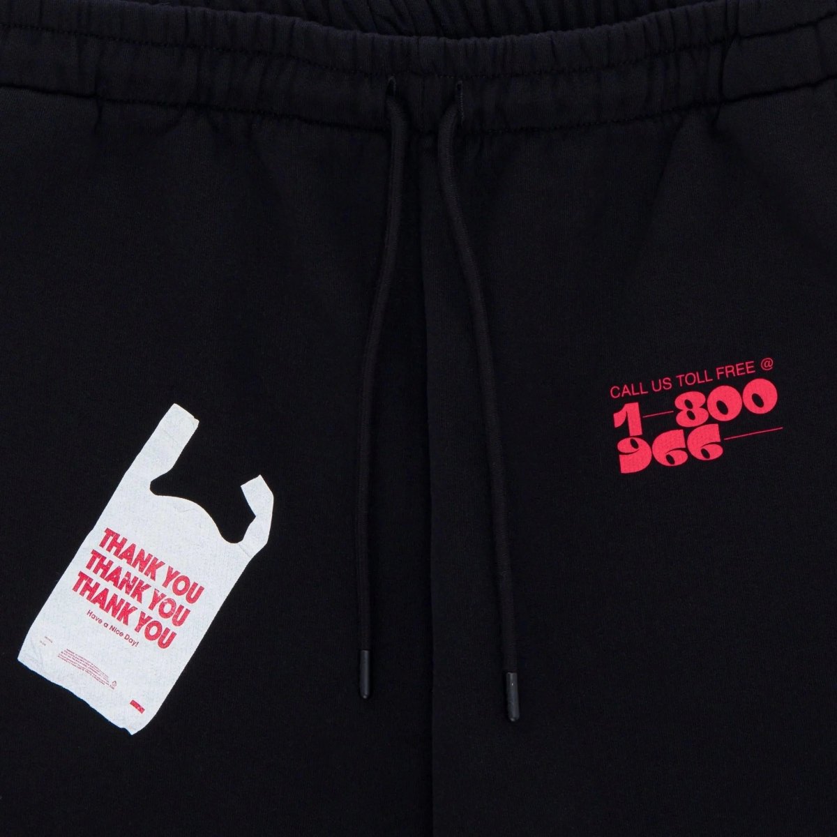 "BAD SHOPPING" Sweatpants - Black - Bad Company