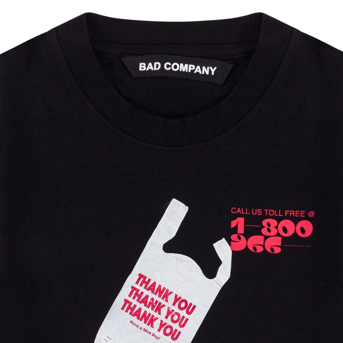 BAD Shopping T-shirt Black - Kids - Bad Company
