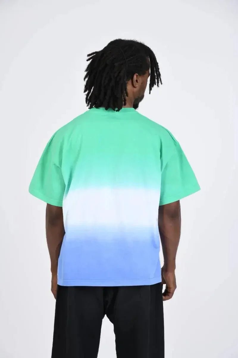 BAD STATEMENT Gradient T-shirt Green - Bad Company