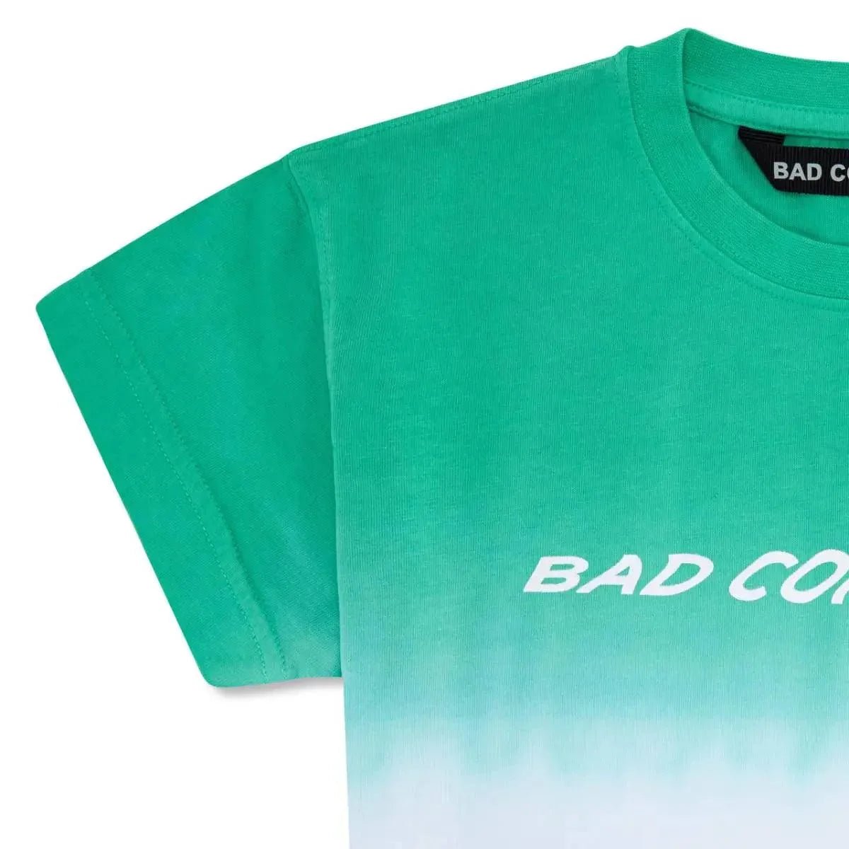 BAD STATEMENT Gradient T-shirt Green - Kids - Bad Company