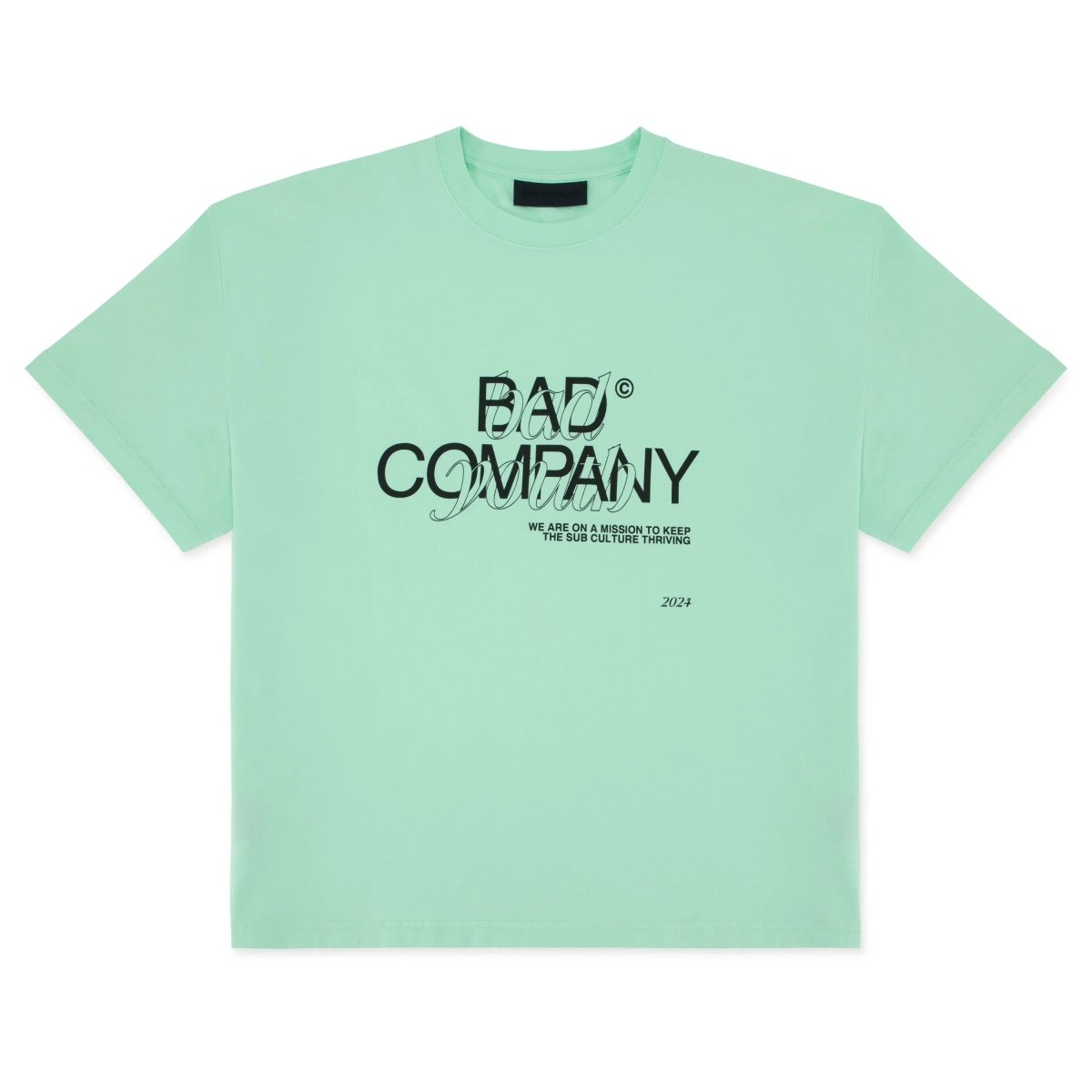 BAD YOUTH T-shirt Mint Green - Bad Company
