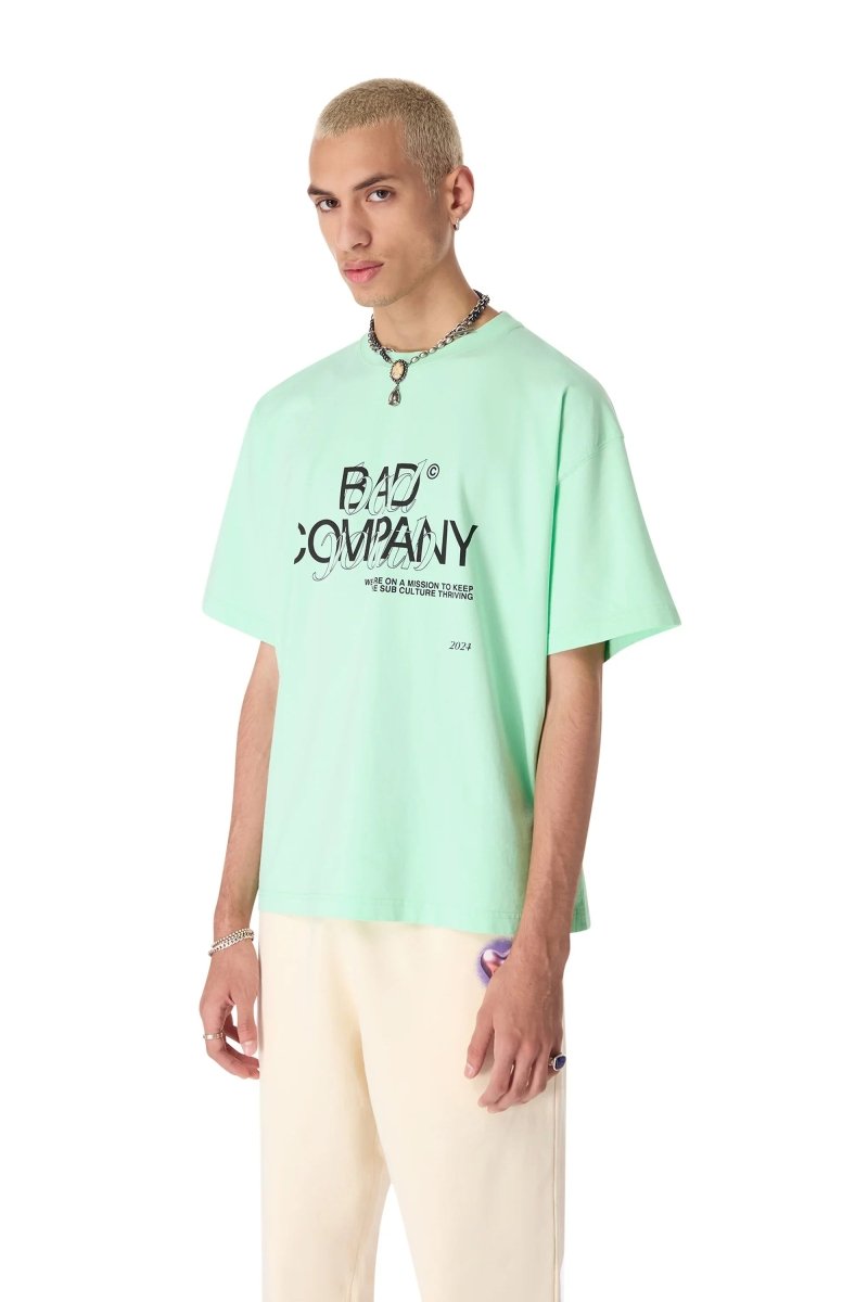 BAD YOUTH T-shirt Mint Green - Bad Company