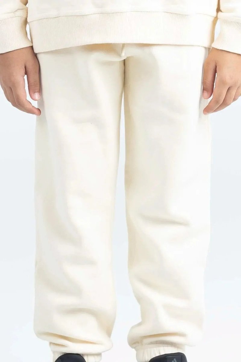 CHROME HEARTBREAK Sweatpants Cream - Kids - Bad Company