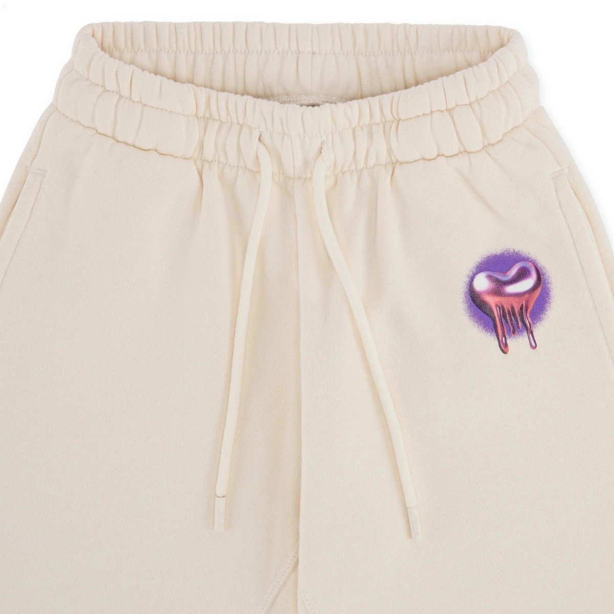 CHROME HEARTBREAK Sweatpants Cream - Kids - Bad Company