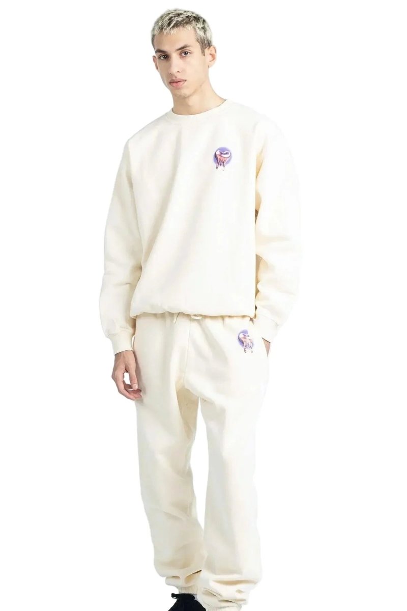 CHROME HEARTBREAK Sweatshirt Cream - Bad Company