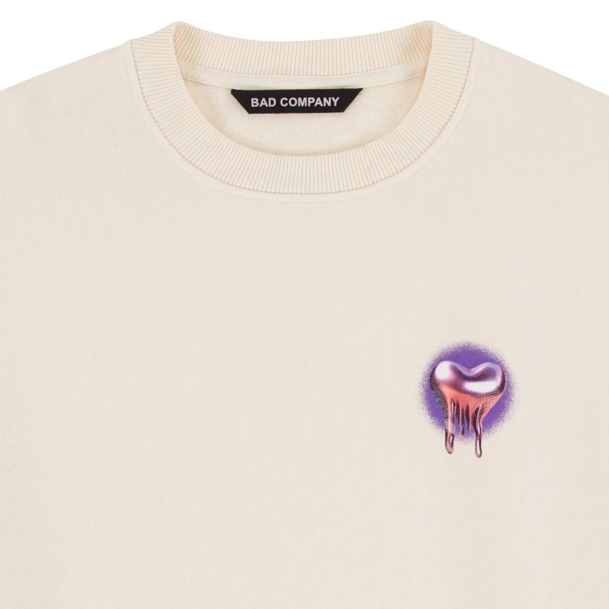 CHROME HEARTBREAK Sweatshirt Cream - Bad Company